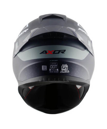 Axor Saber X-Sport Helmet - Dull Black Blue