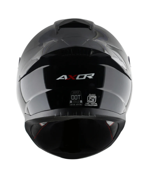 Axor Saber Single Color Helmet - Gloss Black