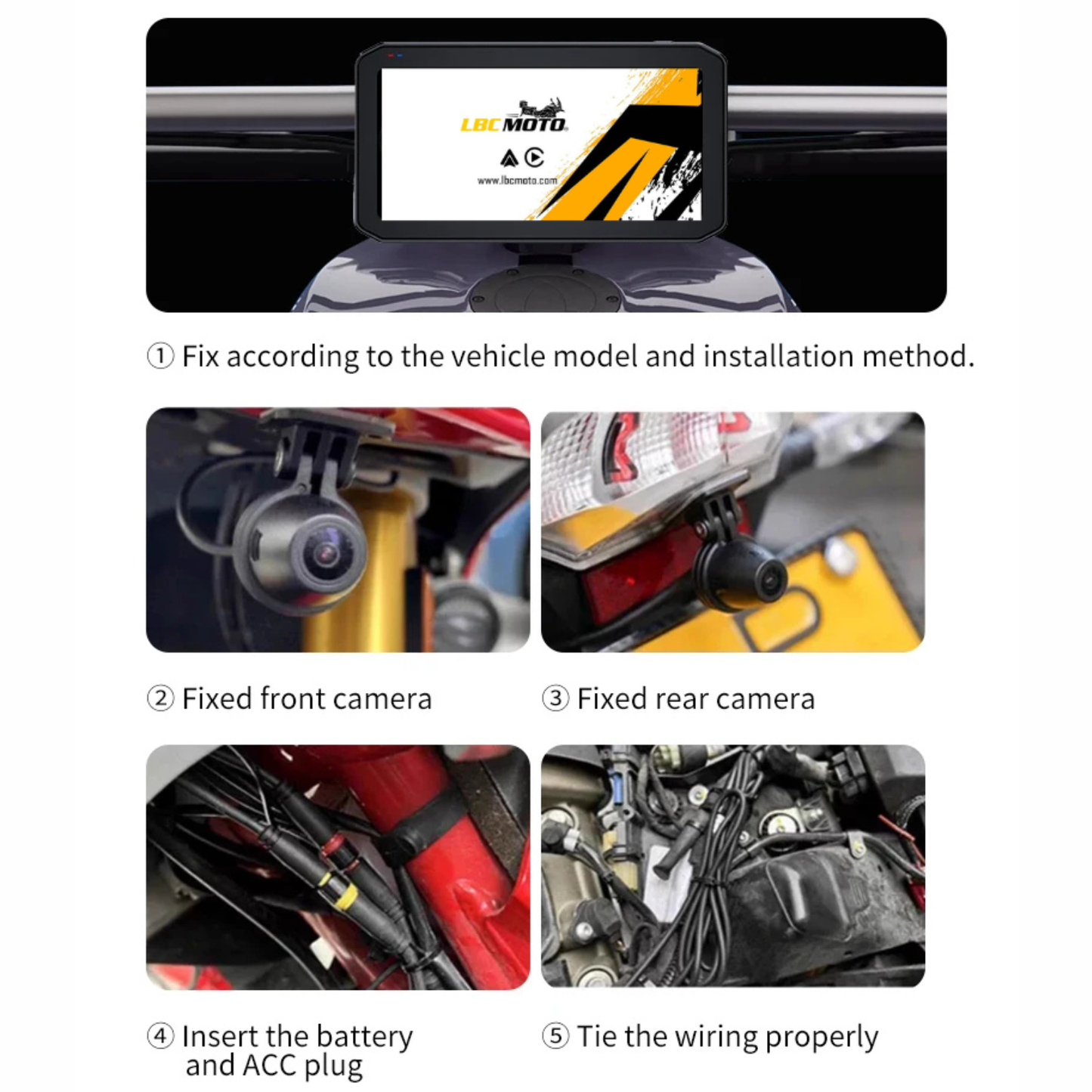 LBC Moto E1 Universal Navigation with Wireless Remote