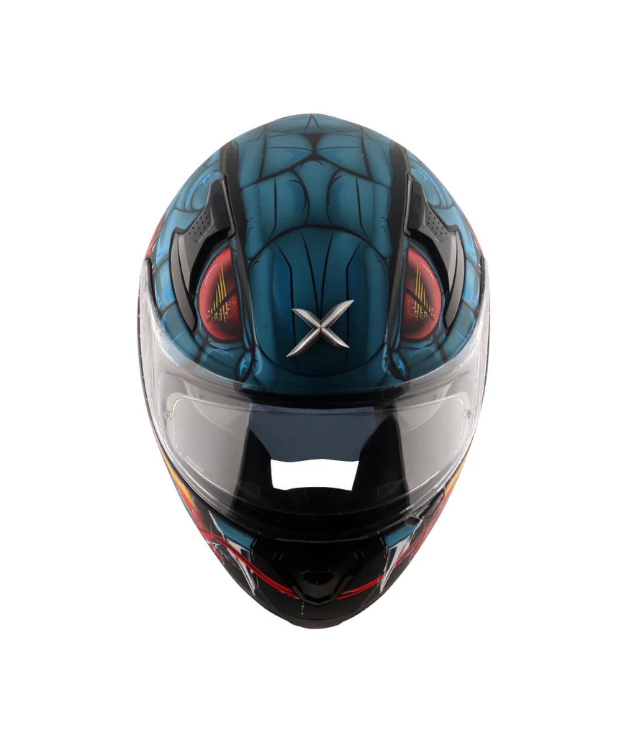 Axor Apex Venomous D/V Helmet - Dull Black Matt Blue