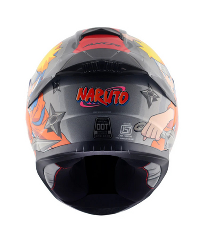 Axor Saber Naruto Helmet - Gloss Black Orange