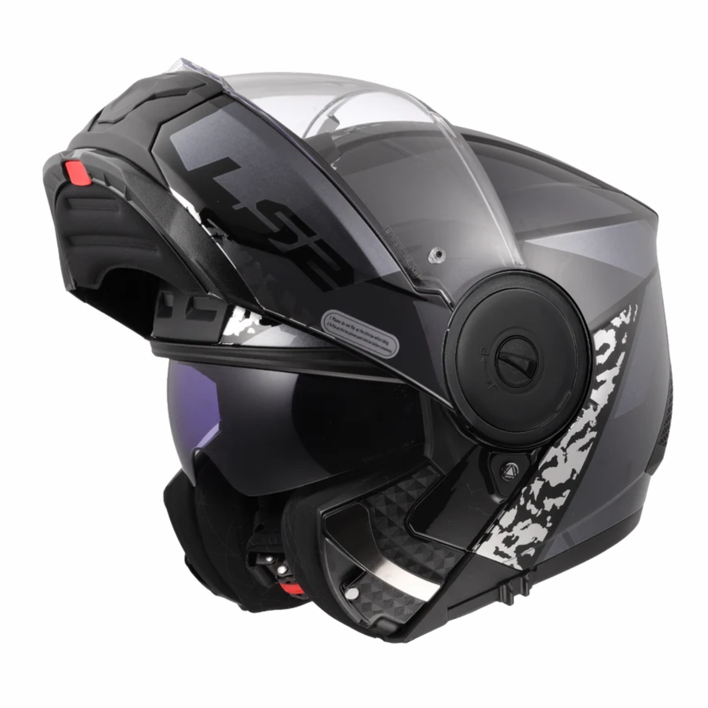 LS2 FF902 Scope II Oxyd Helmet - Gloss Black Titanium
