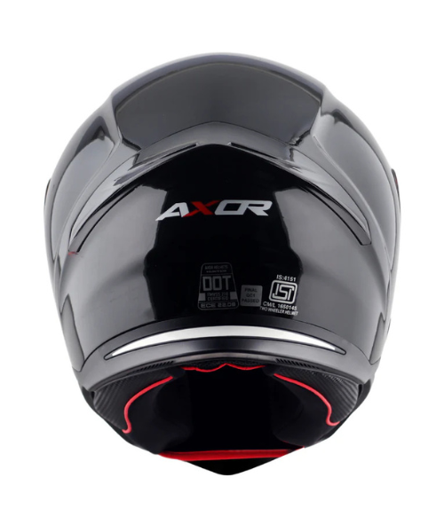 Axor Hunter Solid Color Helmet - Gloss Black