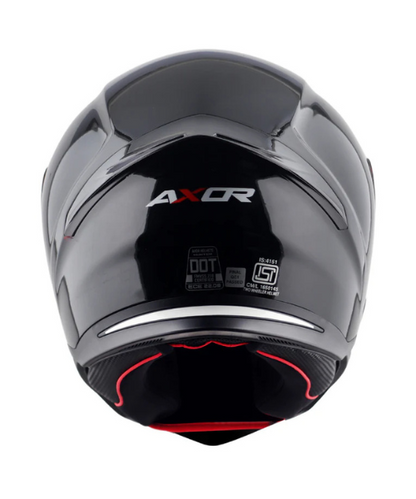 Axor Hunter Solid Color Helmet - Gloss Black