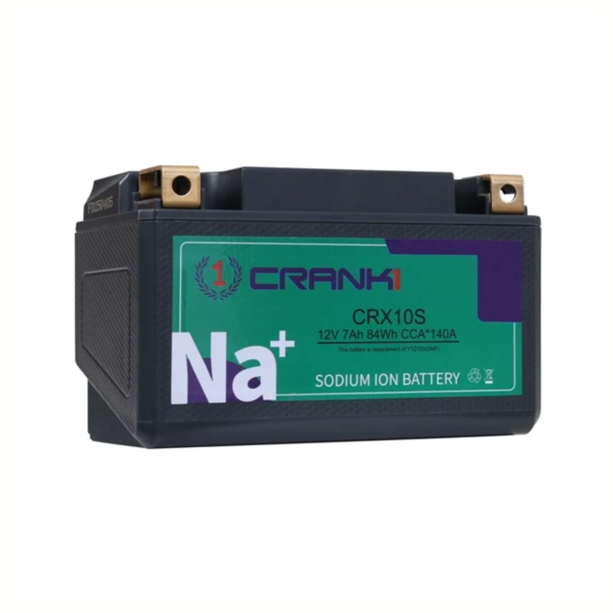Crank1 Kawasaki Ninja ZX-4R (2023 Onwards) Sodium ION Factory Activated Battery - CRX10S - Crank 1