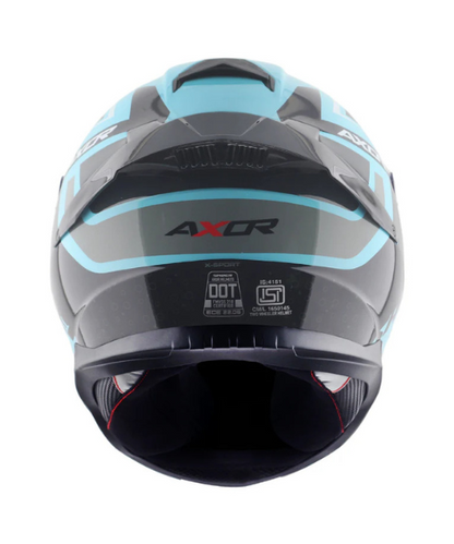 Axor Saber X-Sport Helmet - Gloss Black Neon Yellow