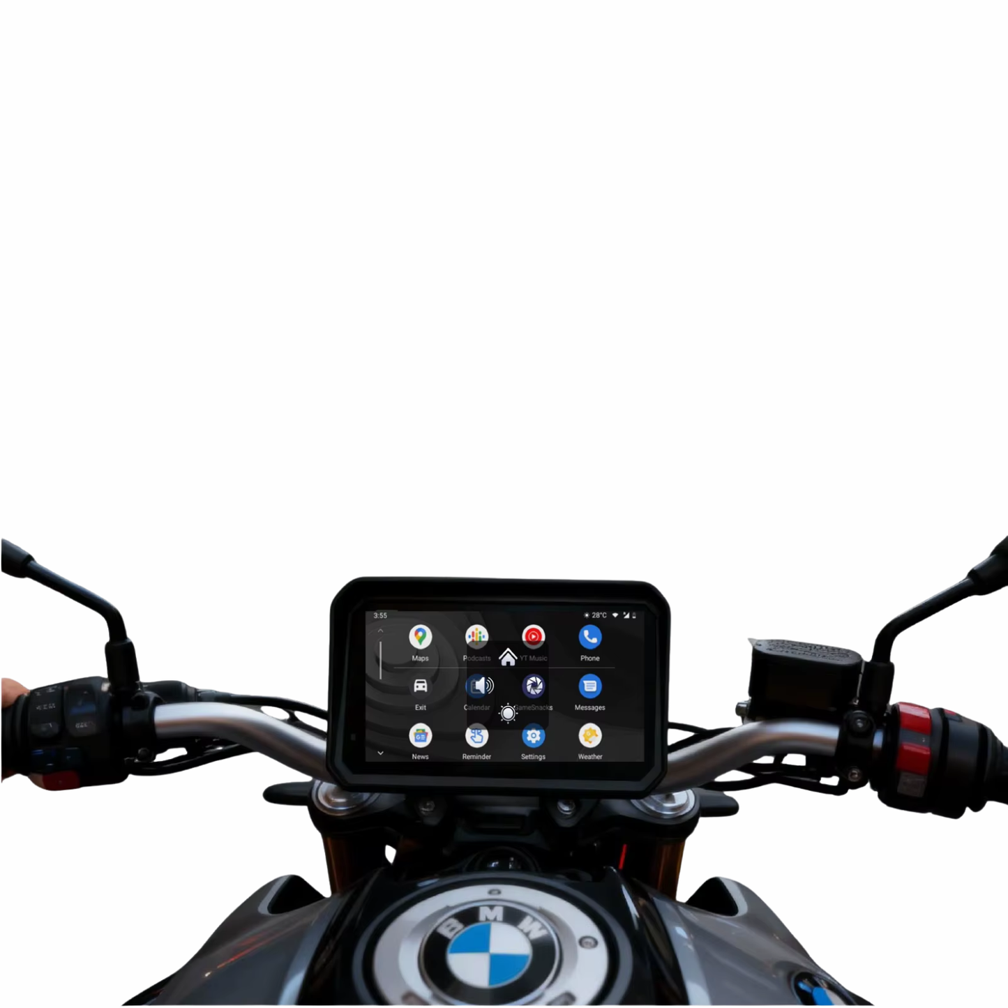 LBC Moto M3 Elite Pro Univarsal Plug and Play Navigation with TPMS