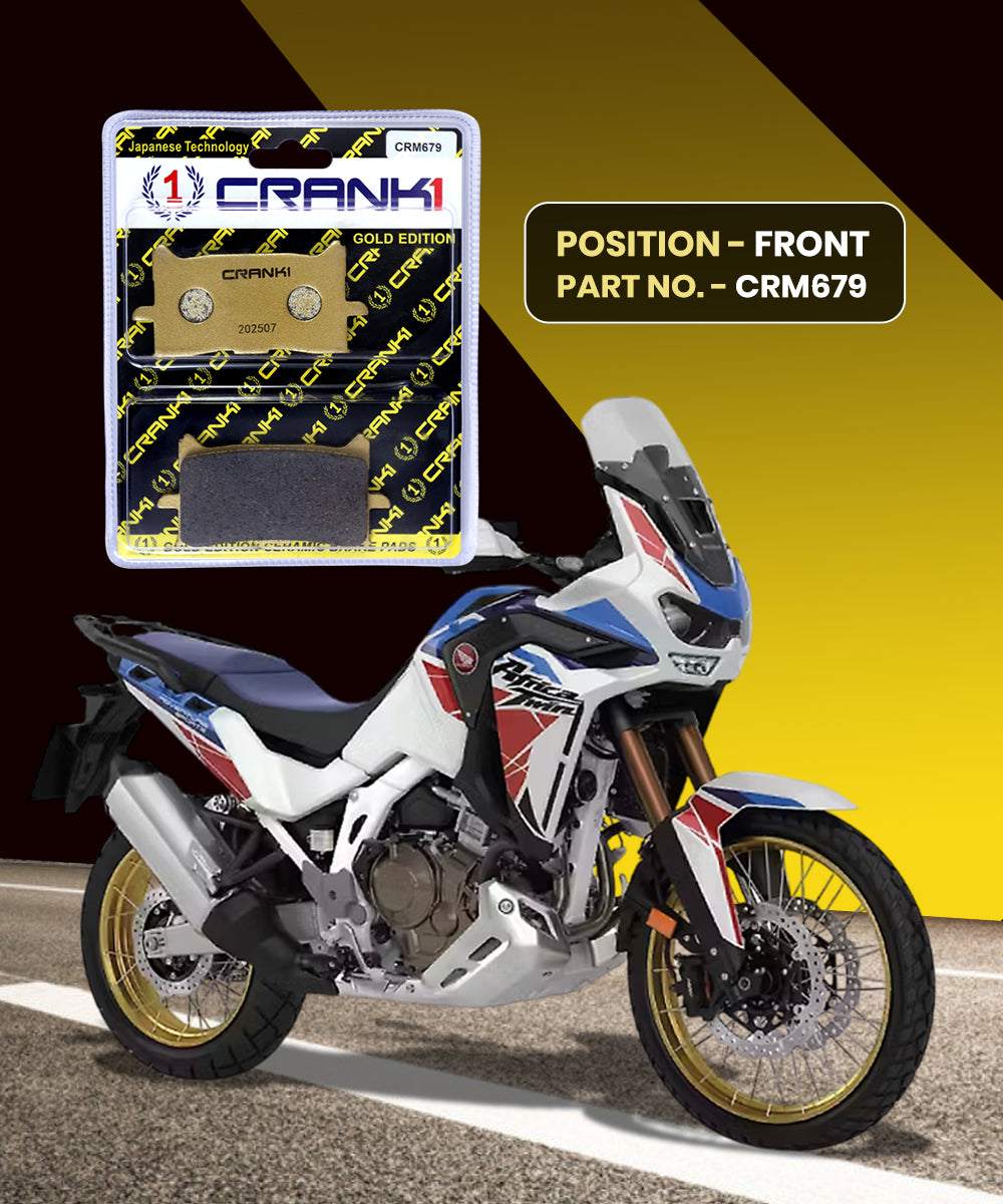 Crank1 Honda Africa Twin (2016-2019) Ceramic Brake Pads