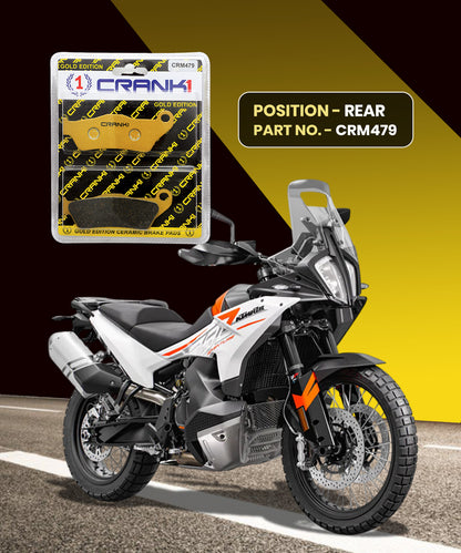 Crank1 Ceramic Brake Pads for KTM ADVENTURE 790
