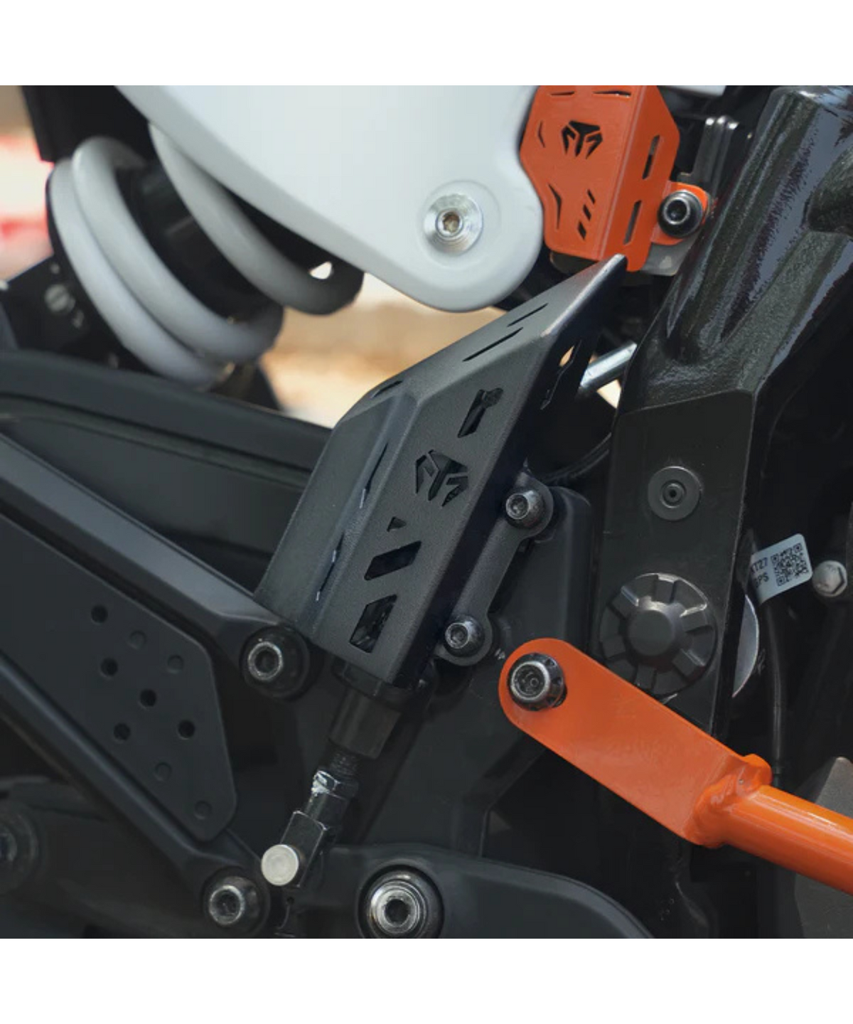 Moto Torque KTM ADV / ADV X 390 (2025) Rear Master Cylinder Guard (MS) - Black - Moto Torque