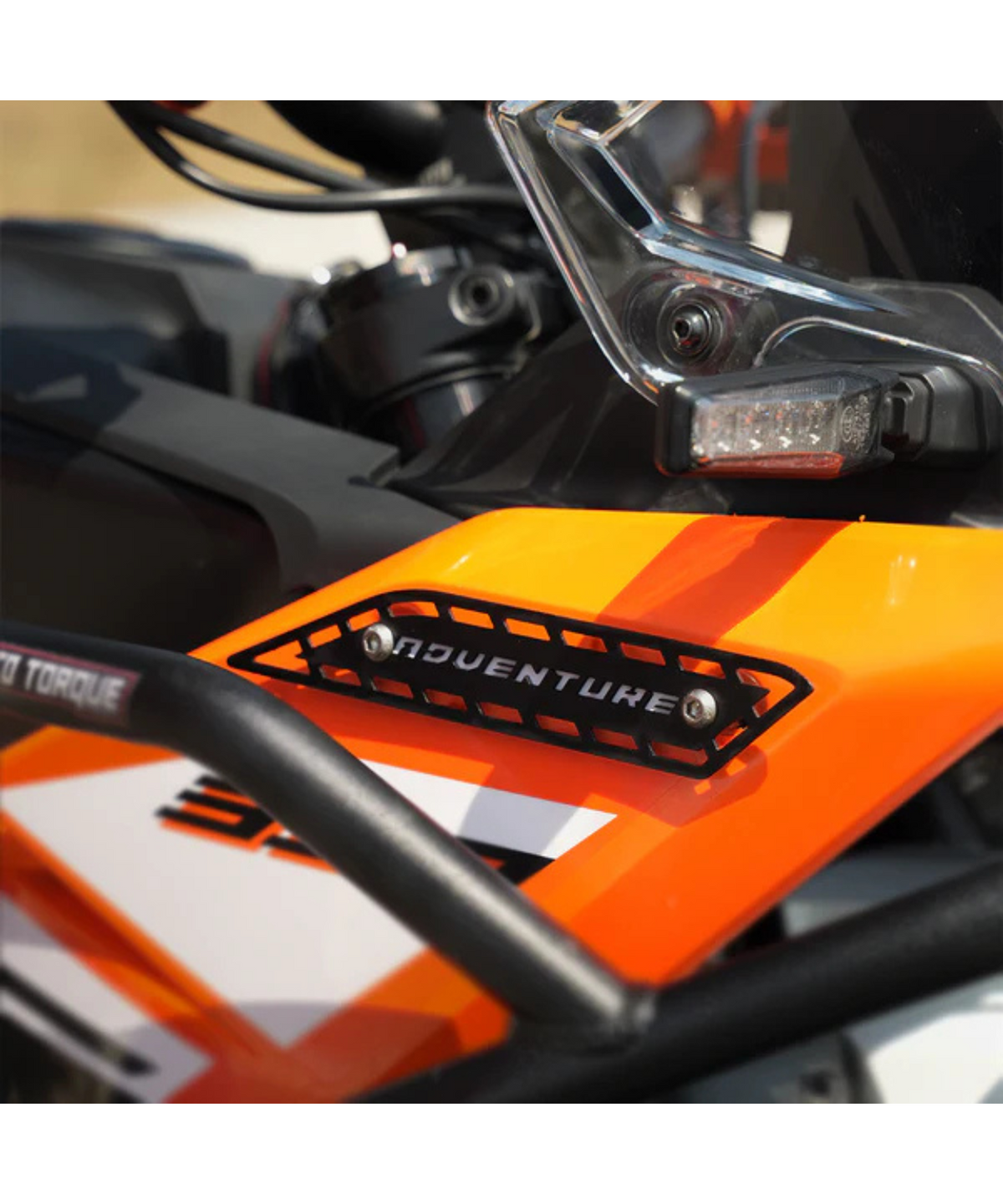 Moto Torque KTM ADV / ADV X 390 (2025) Tank Badge MS - Black - Moto Torque