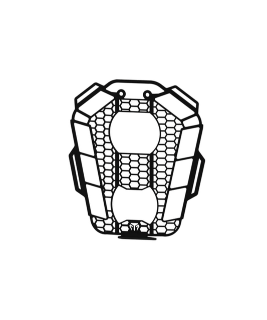 Moto Torque KTM ADV 390 / ADV X (2025) Headlight Guard Honeycomb Version - Black
