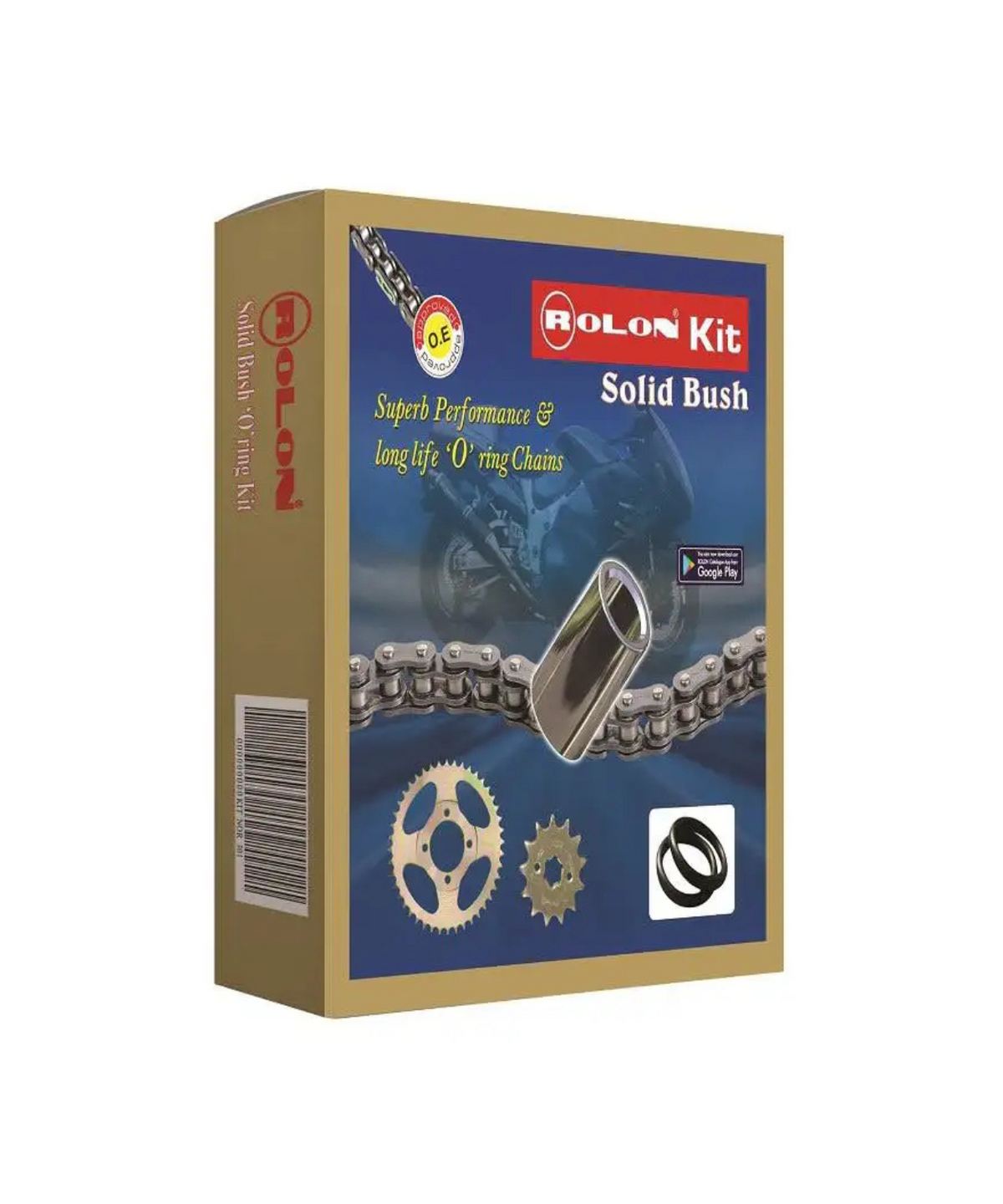 Rolon Hero Impulse 150CC Chain Sprocket Kit - KIT NOR 178 - Rolon