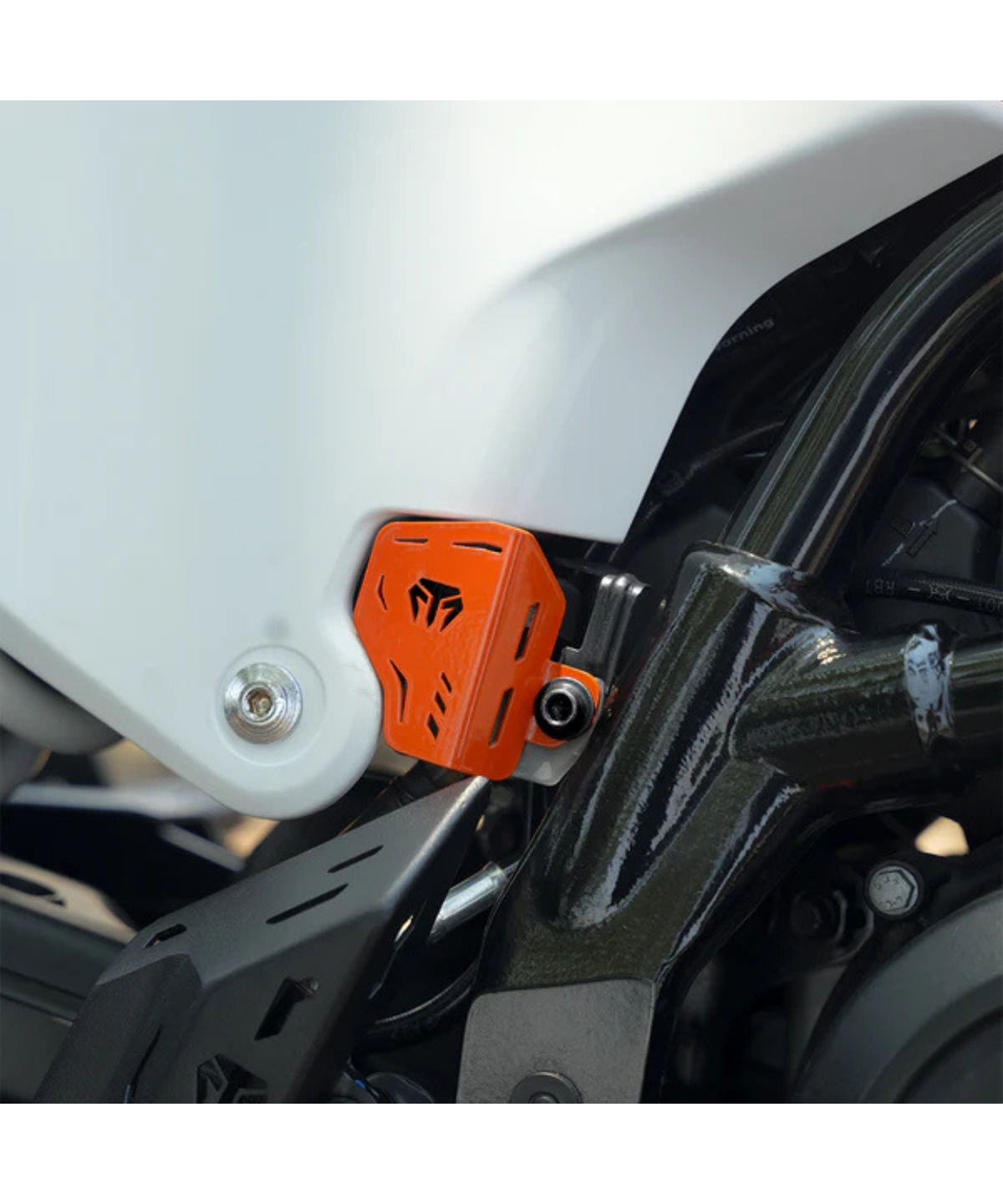 Moto Torque KTM ADV / ADV X 390 (2025) Reservoir Oil Guard (MS) - Orange - Moto Torque