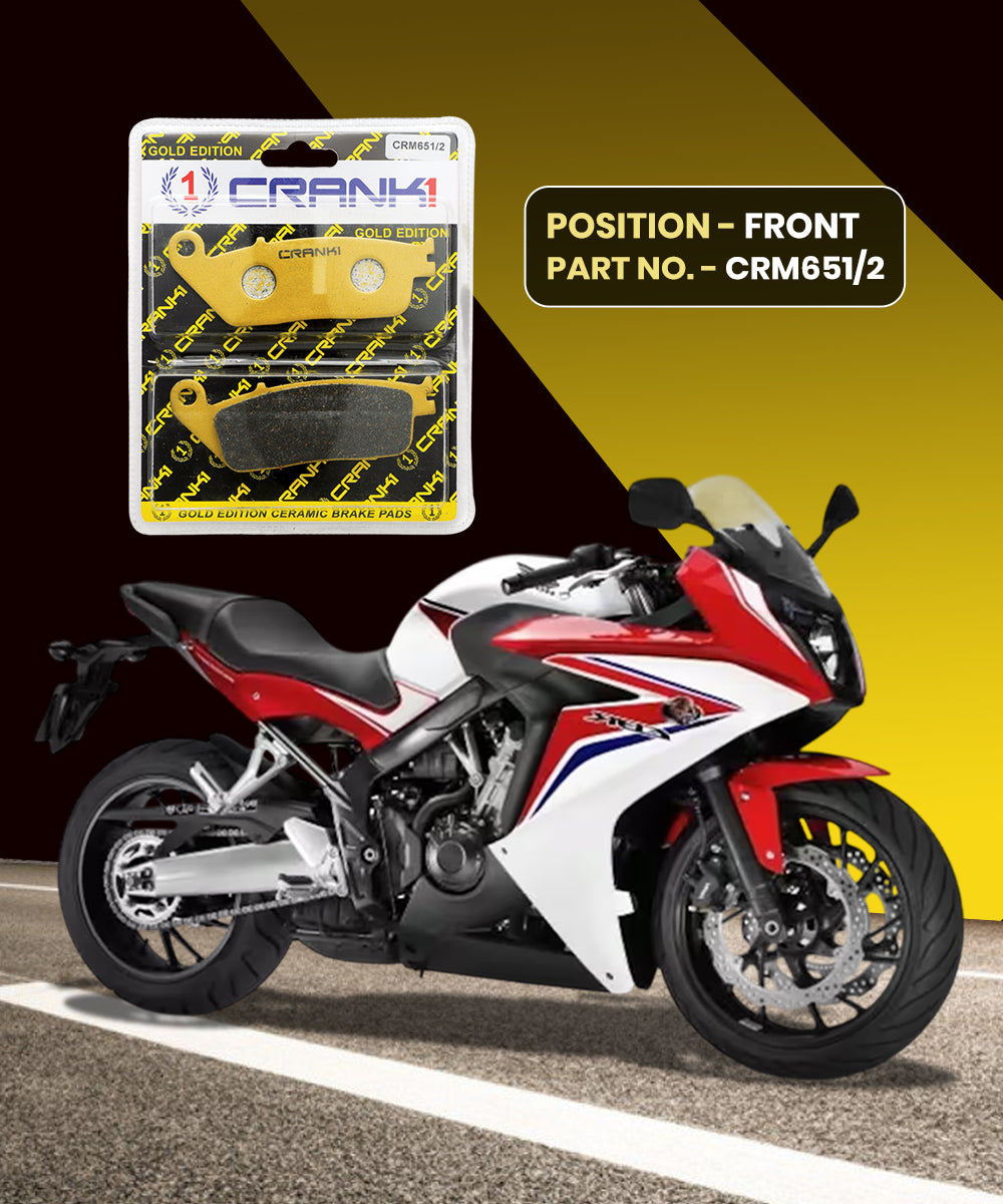 Crank1 Honda CBR 650F Ceramic Brake Pads