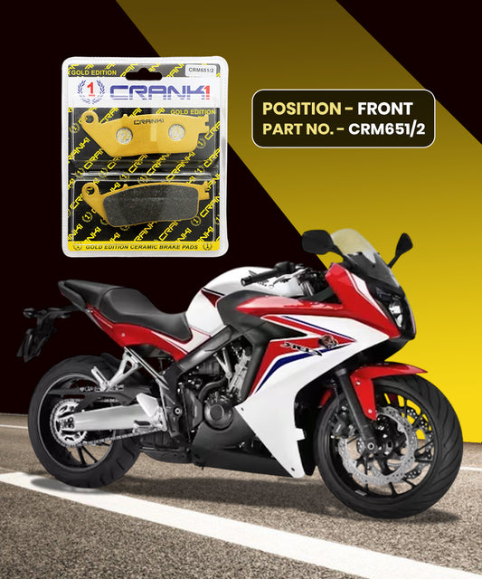 Crank1 Honda CBR 650F Ceramic Brake Pads