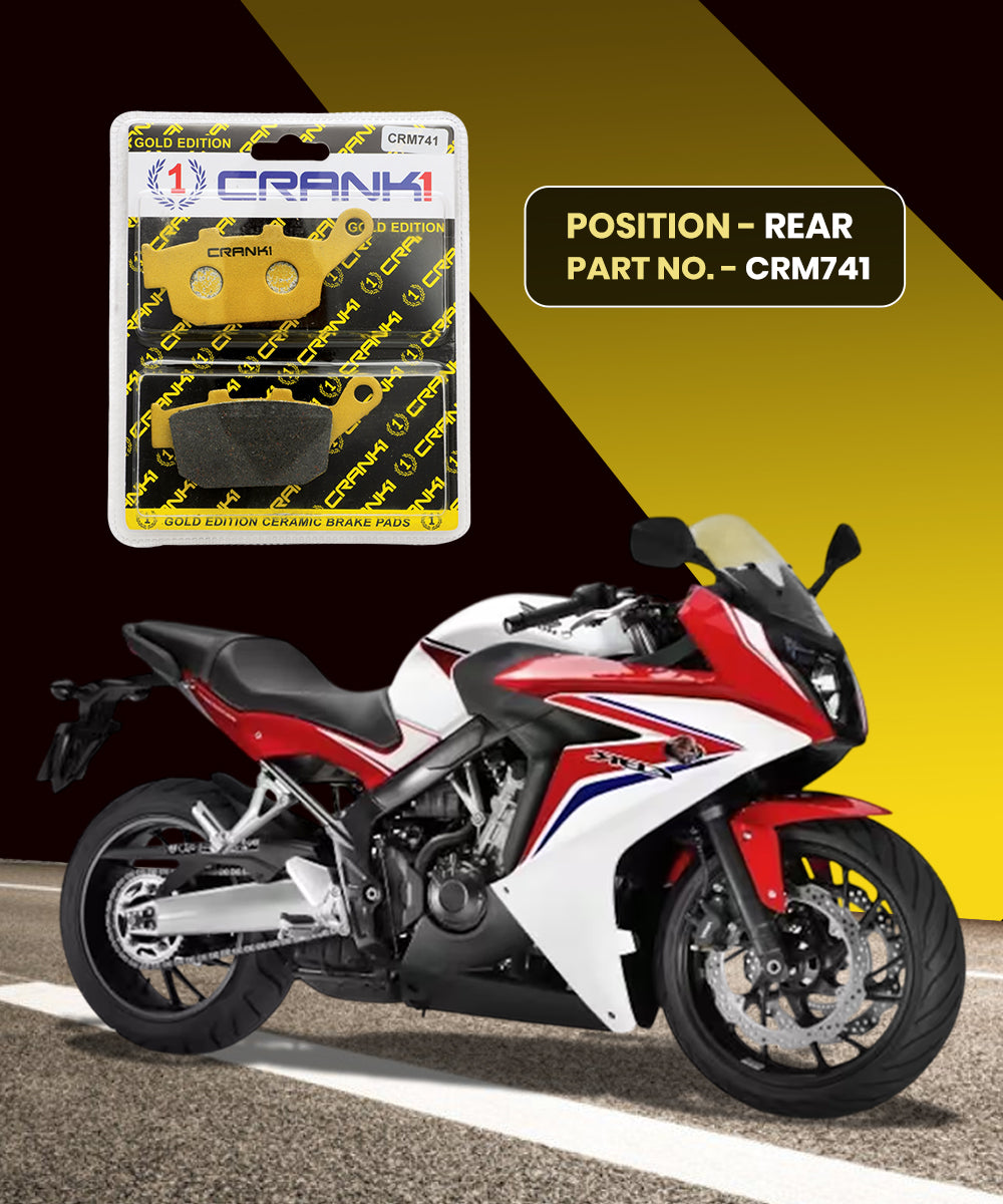 Crank1 Honda CBR 650F Ceramic Brake Pads