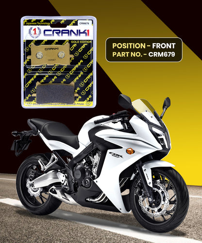 Crank1 Ceramic Brake Pads for Honda CBR 650