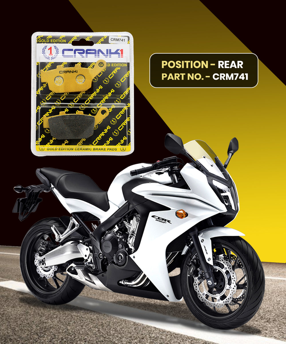 Crank1 Ceramic Brake Pads for Honda CBR 650