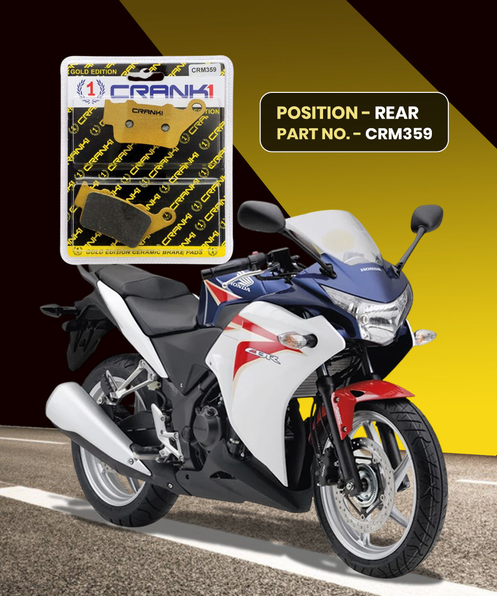 Crank1 Honda CBR250 R Non ABS Ceramic Brake Pads