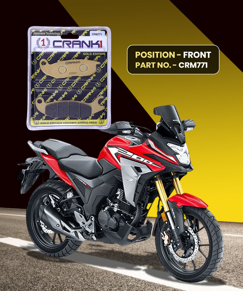 Crank1 Honda CB 200X (2021) Ceramic Brake Pads