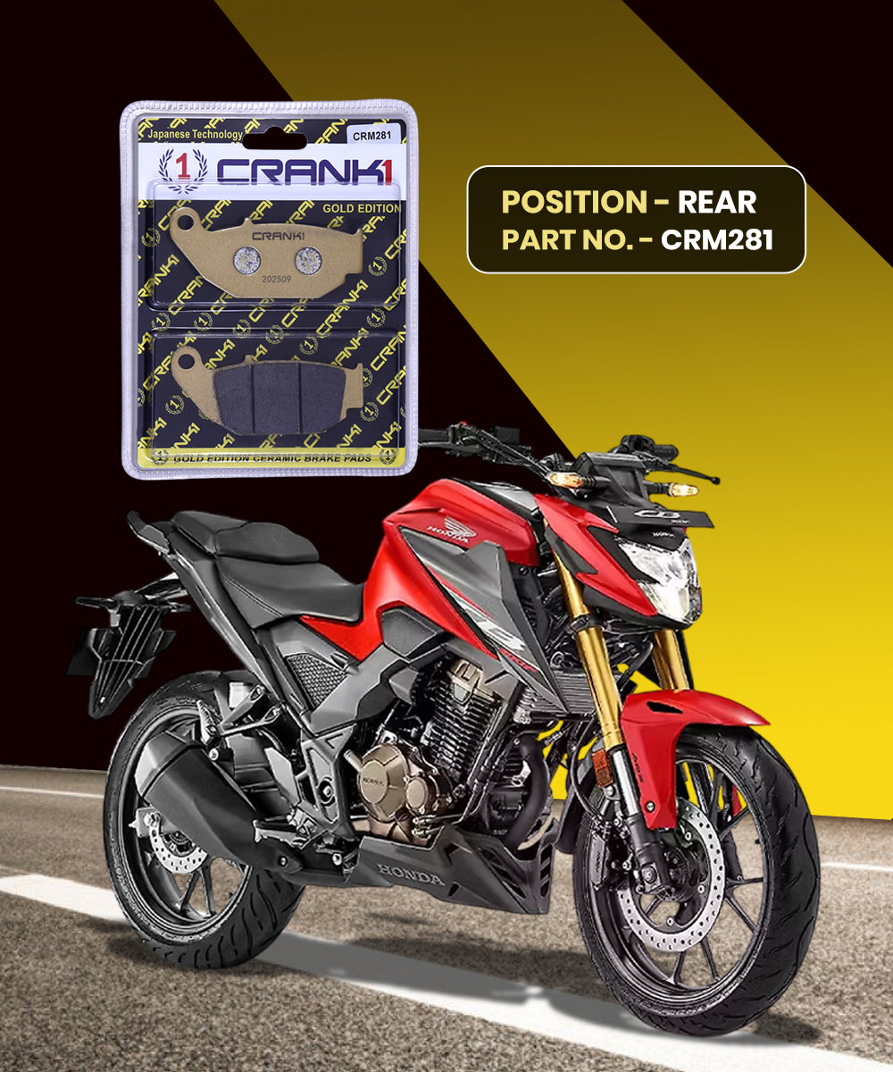Crank1 Honda CB 300F (2024) Ceramic Brake Pads
