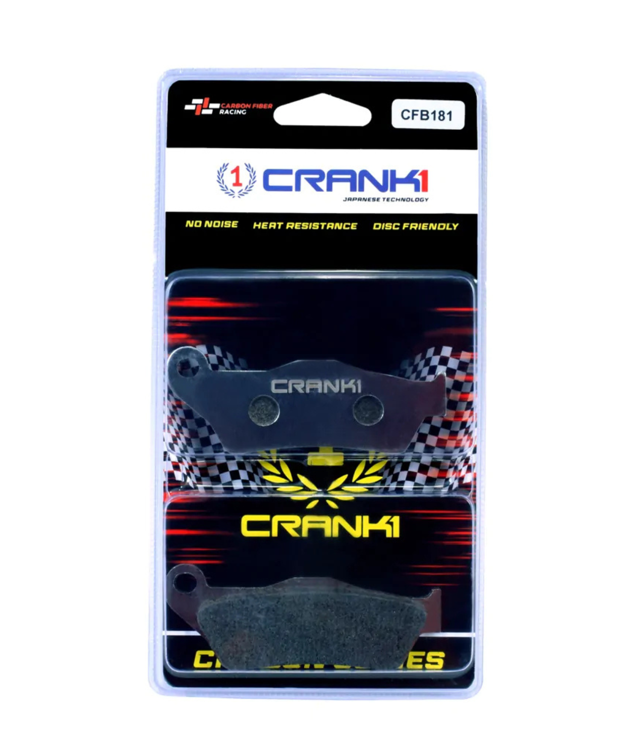 Crank1 Carbon Brake Pads for Ducati Diavel 1260/S