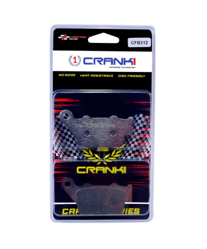 Crank1 Carbon Brake Pads for Aprilia Dorsoduro 1200 (2011 Onwards)