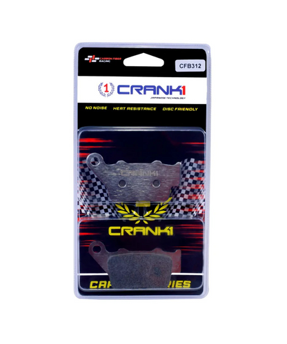 Crank1 Carbon Brake Pads for BMW F650GS (2008-2012)