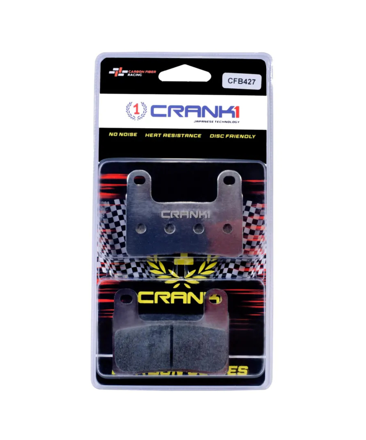 Crank1 Carbon Brake Pads for BMW S1000RR (2019-2022)