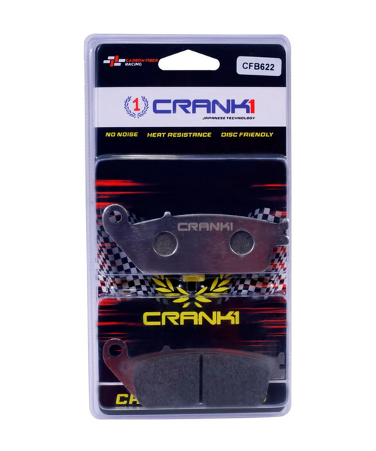Crank1 Carbon Brake Pads for Triumph Street Triple 675 (2013-2016)