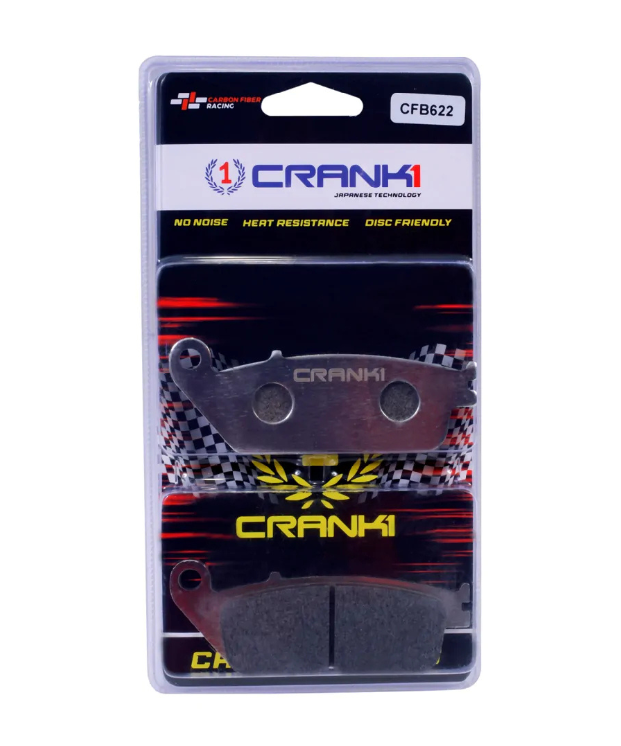 Crank1 Carbon Brake Pads for Triumph Street Triple S 765 (2017-2020)