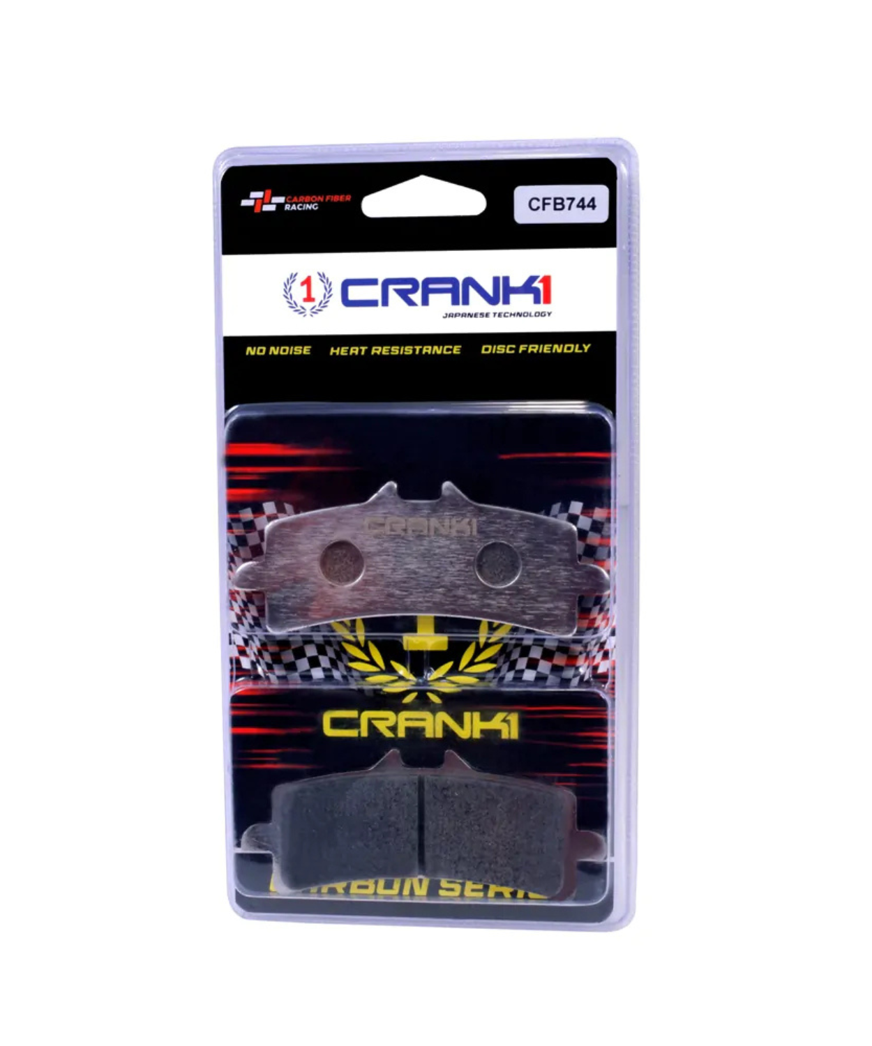 Crank1 Carbon Brake Pads for Ducati Streetfighter V4 (2020-2022)