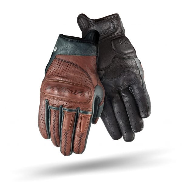 Shima Caliber Brown Riding Gloves