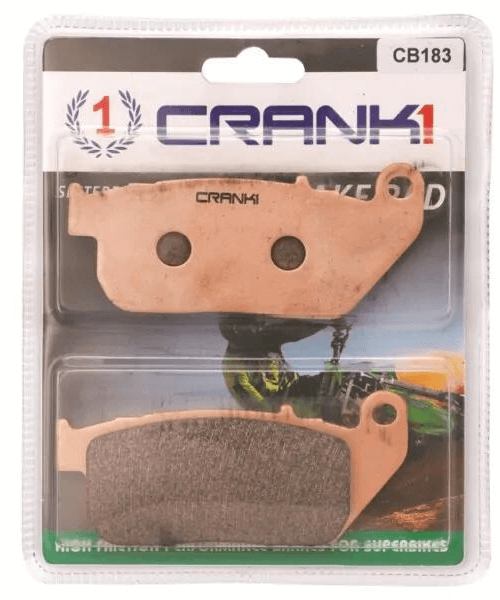 Crank1 Fully Sintered H2 Series Brake Pads for Harley Davidson¬†Super Low