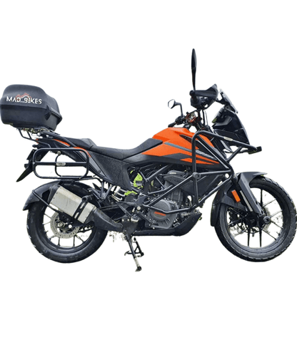 Mad Over Bikes Top Rack with Back Rest & Plate for KTM Adventure 250 / 390