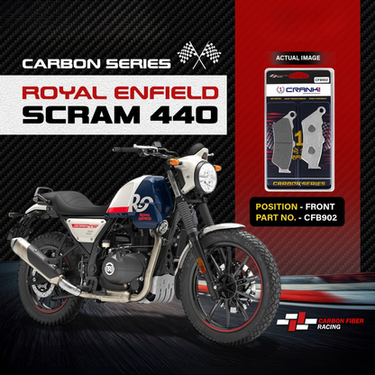 Crank1 Carbon Brake Pads for Scram 440