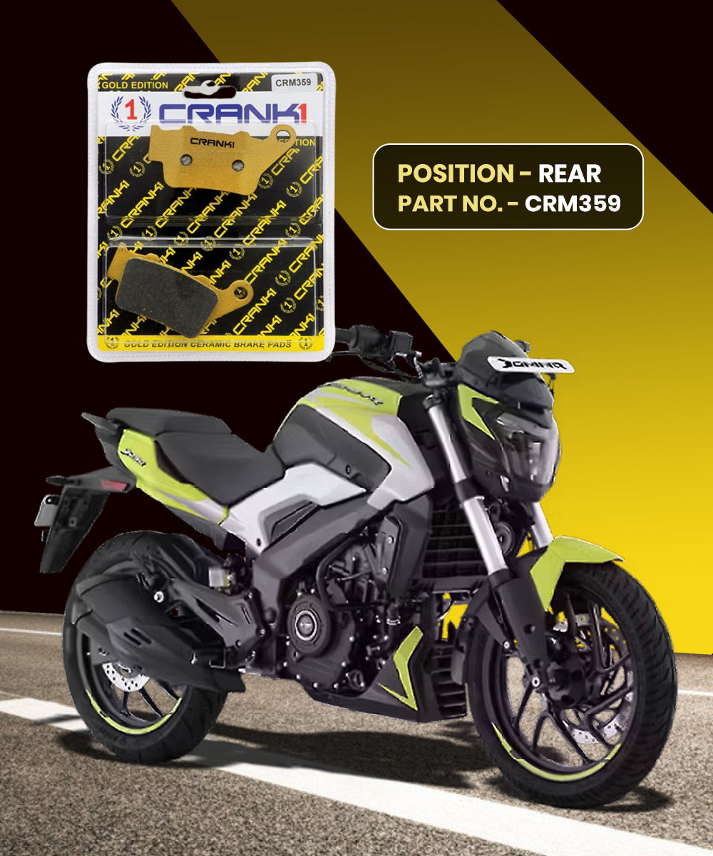 Crank1 Ceramic Brake Pads for Bajaj Dominar 250