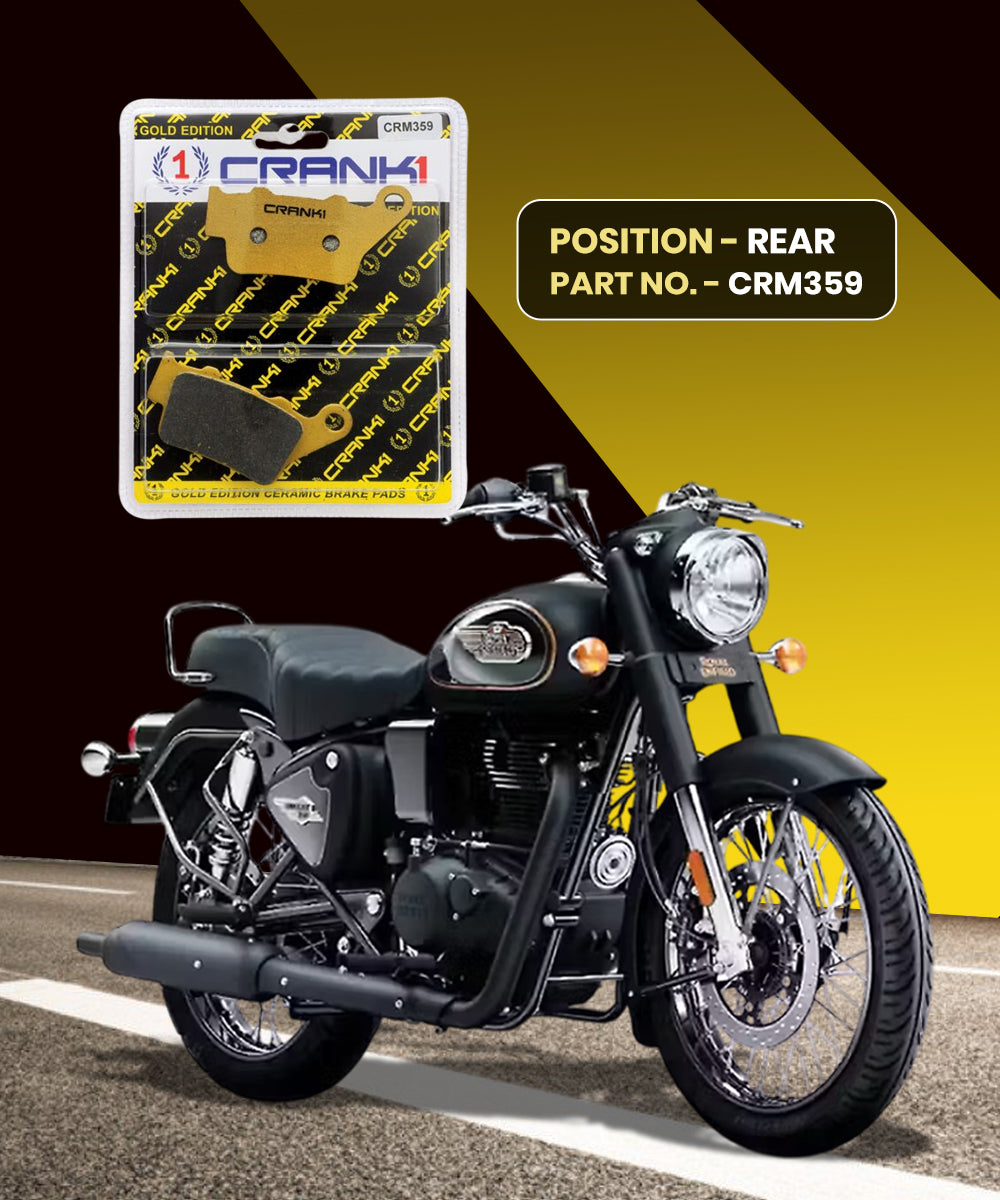 Crank1 Ceramic Brake Pads for RE Electra 350