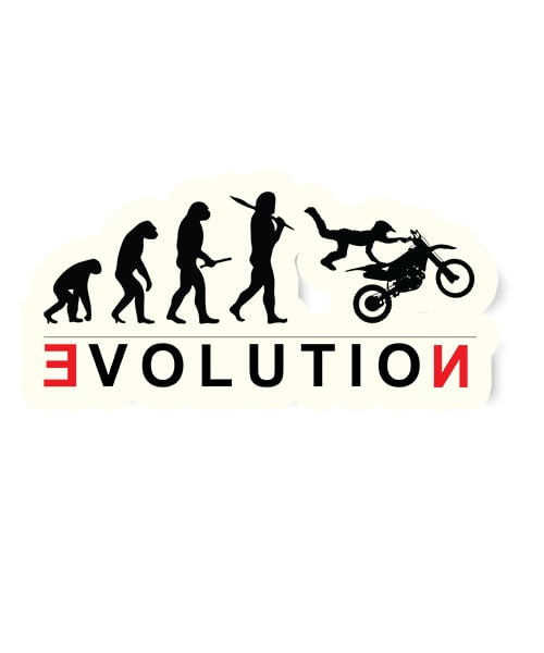 Evolution Sticker
