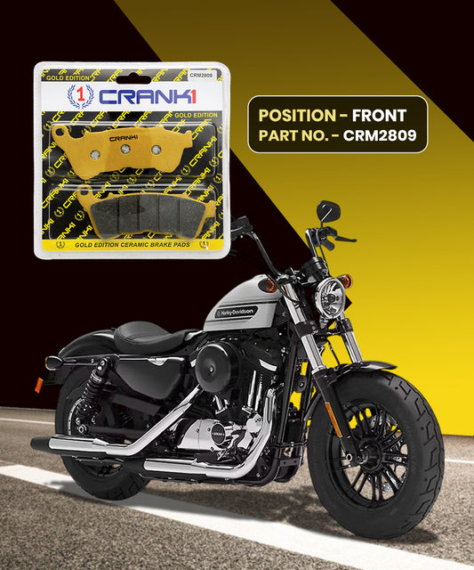 Crank1 Ceramic Brake Pads for Harley Davidson Forty Eight
