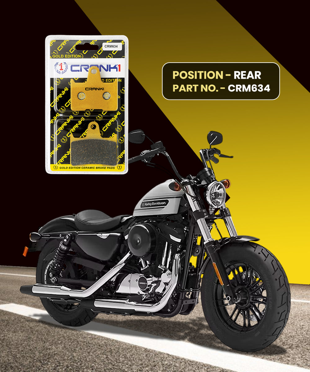 Crank1 Ceramic Brake Pads for Harley Davidson Forty Eight