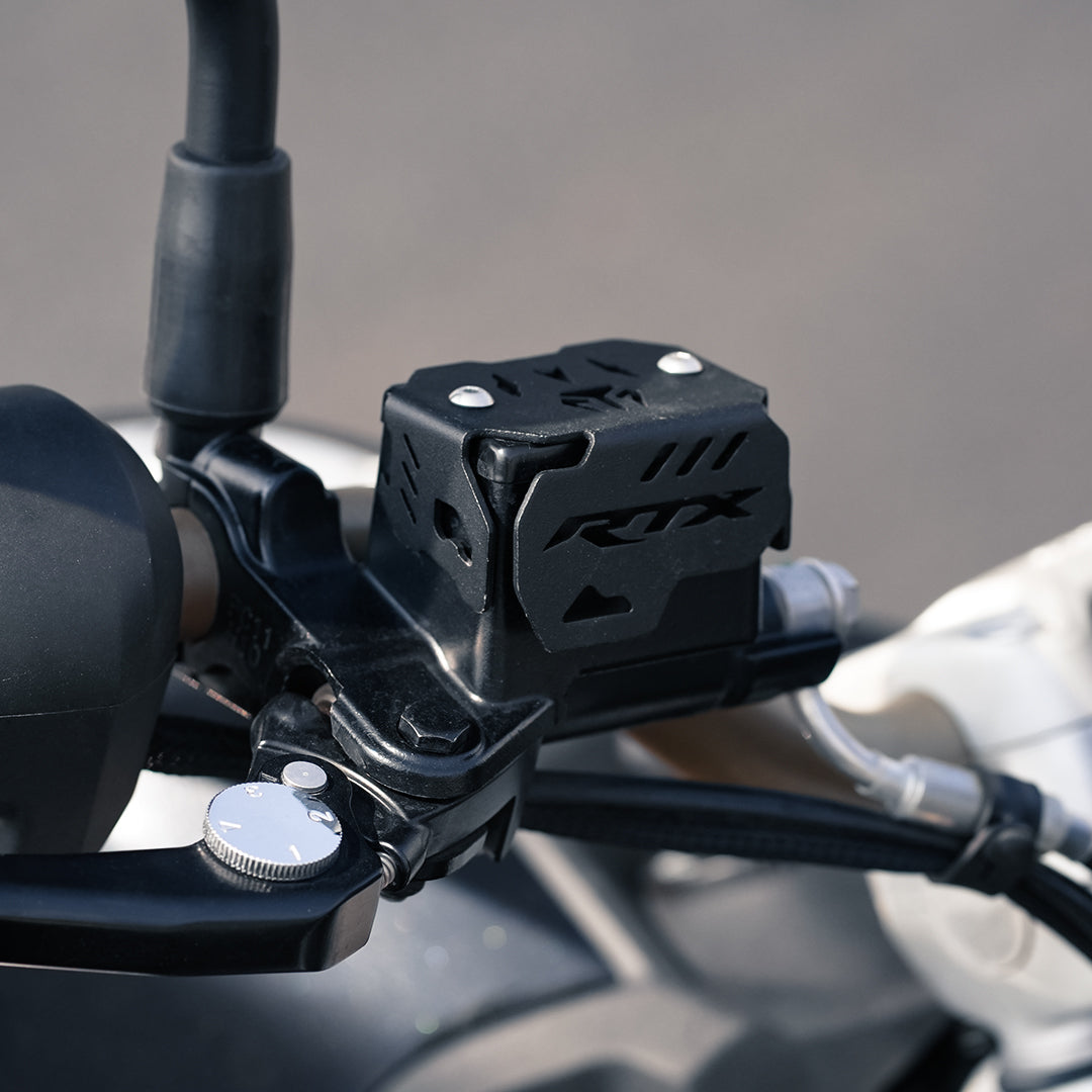 Moto Torque TVS Apache RTX 300 Front Brake Master Cylinder Guard (MS) - Black