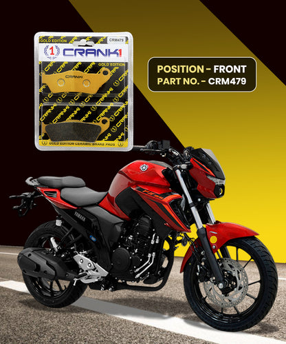 Crank1 Ceramic Brake Pads for Yamaha FZ 25