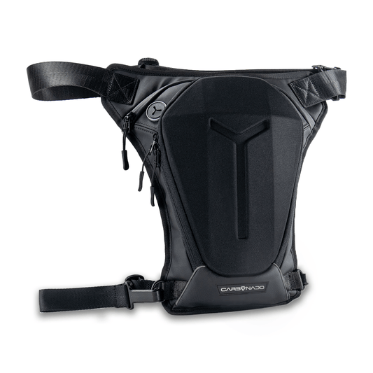 Carbonado Turtle Thigh Bag - Black