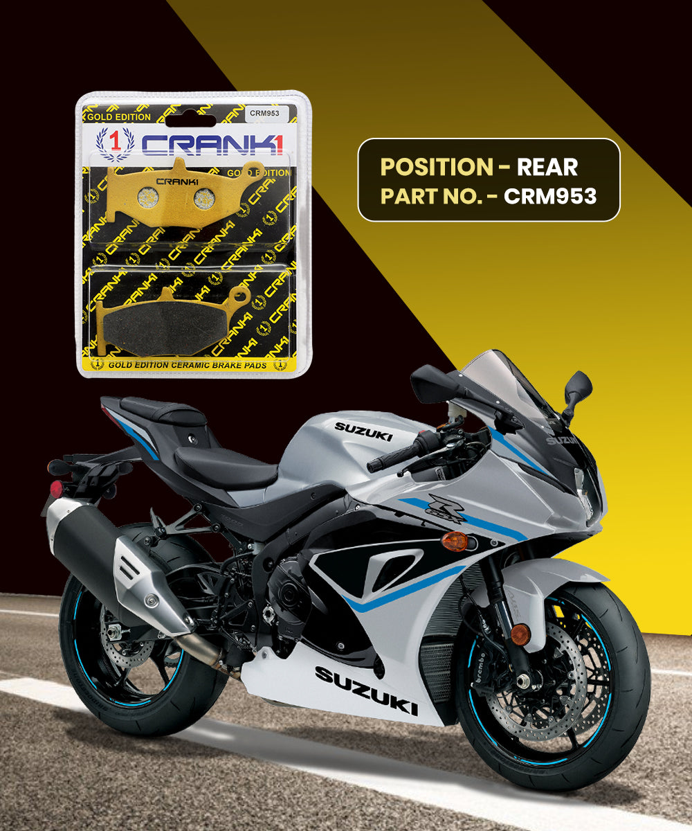 Crank1 Ceramic Brake Pads for Suzuki Gixer 1000