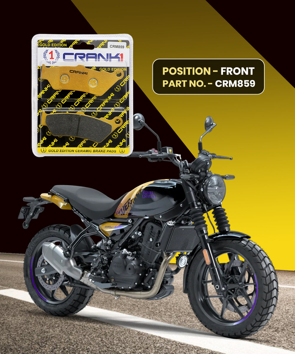 Crank1 Royal Enfield Guerrilla 450 (2024 Onwards) Ceramic Brake Pads