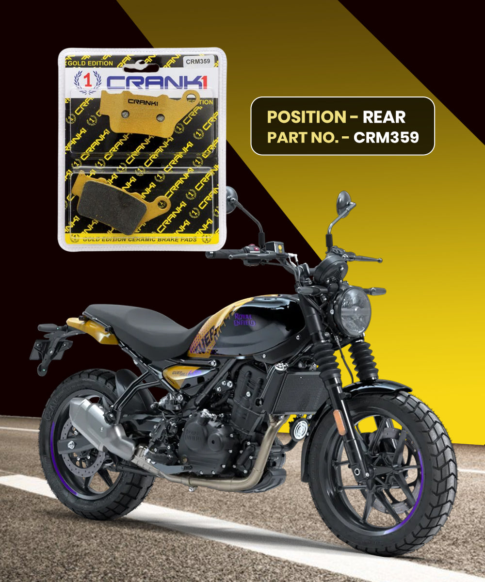 Crank1 Royal Enfield Guerrilla 450 (2024 Onwards) Ceramic Brake Pads