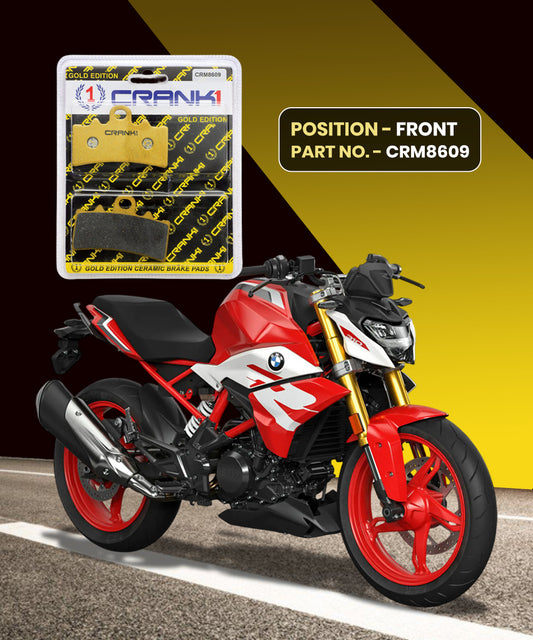 Crank1 Ceramic Brake Pads for BMW 310R