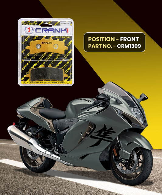 Crank1 Ceramic Brake Pads for Suzuki Hayabusa